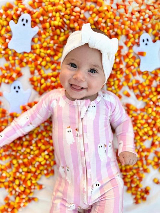 Be My Boo Halloween Bamboo Zippy Pajamas